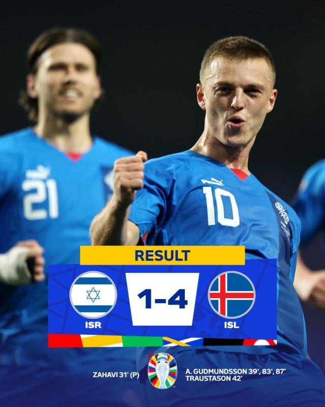 IM电竞APP-真·戴罪立功！古德蒙松帽子戏法助冰岛淘汰以色列